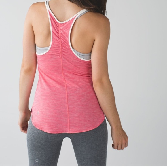 Lululemon pink “what the sport” tank (6) - Picture 2 of 6